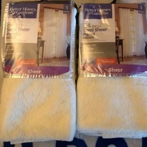 New sheer panels.  (2 panels )